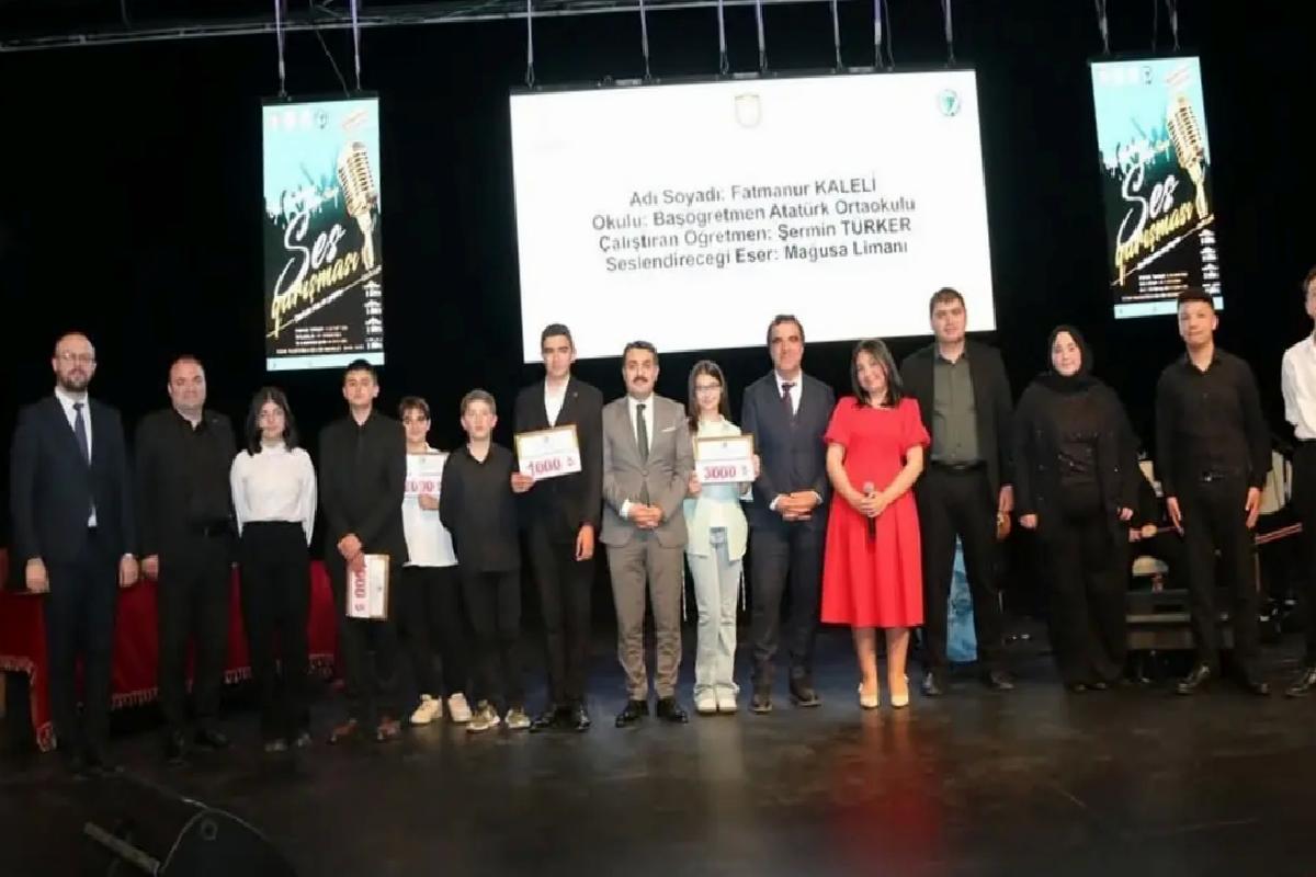 Sivas’ta ses yarışmasında birinci olan öğrenci ödülünü LÖSEV’e bağışladı
