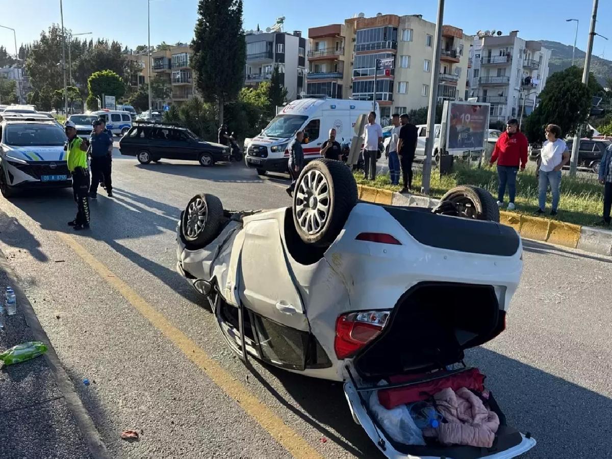 Söke’de Kaza: 5 Yaralı