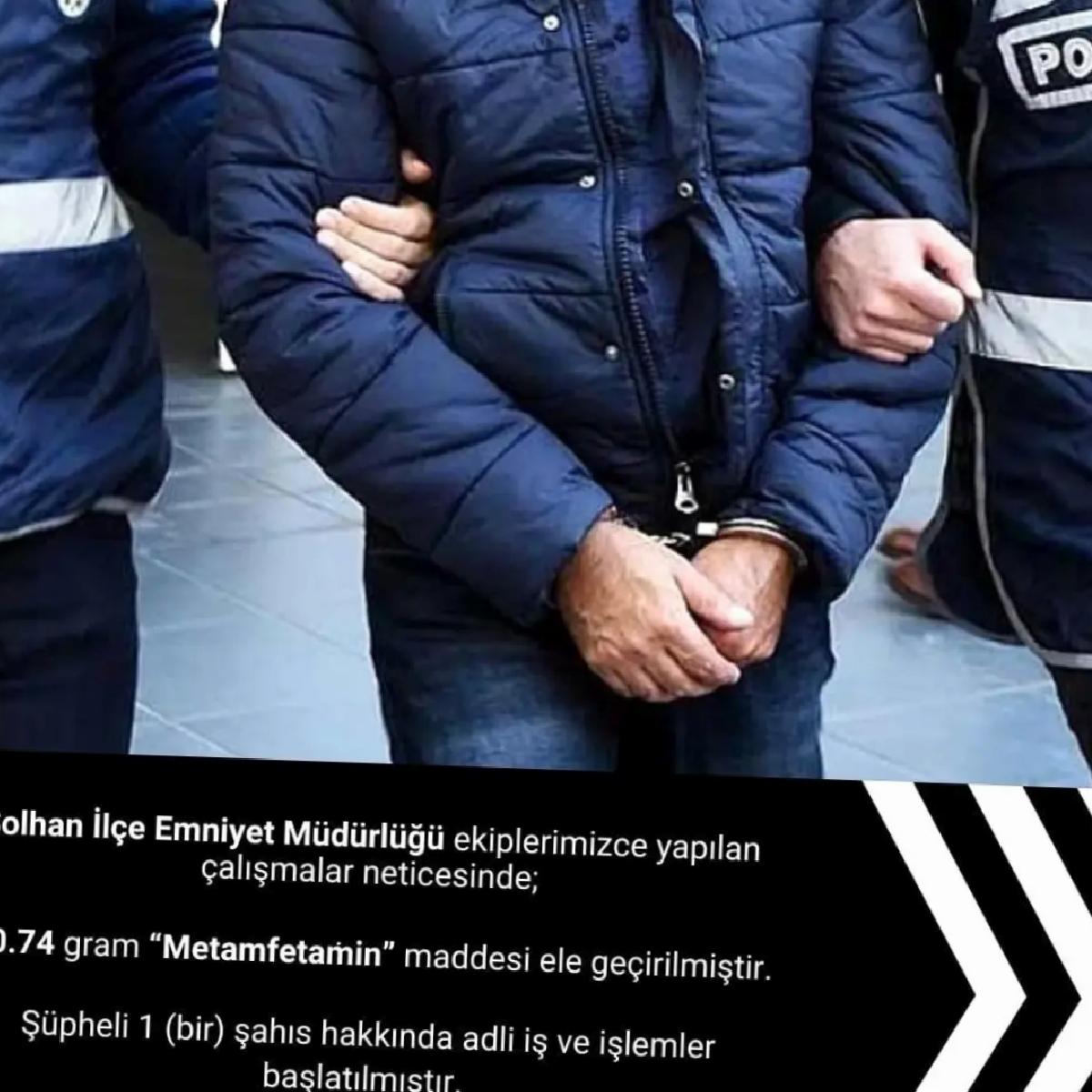 Solhan’da Uyuşturucu Operasyonu