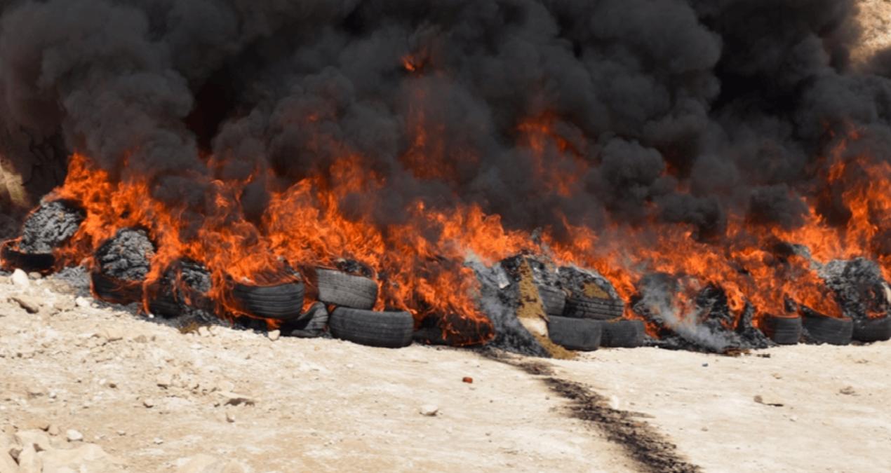 Son 2 yılda ele geçirilen 2 ton uyuşturucu yakıldı