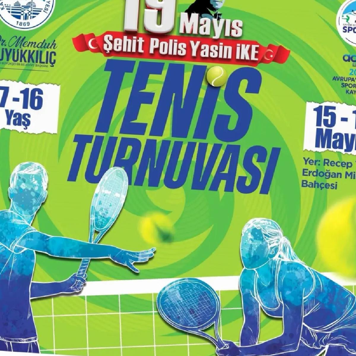 Spor A.Ş.’den 19 Mayıs’a özel tenis turnuvası