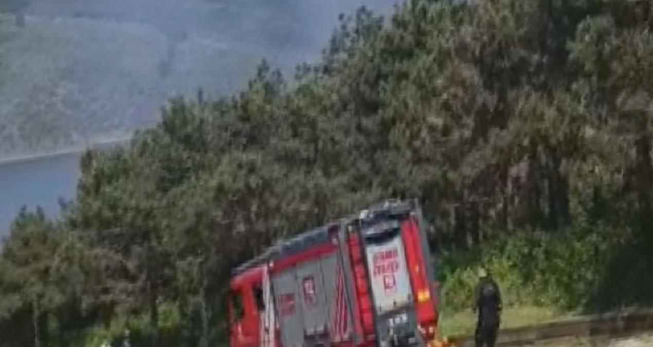 Sultangazi Kent Ormanı alevler içinde kaldı!