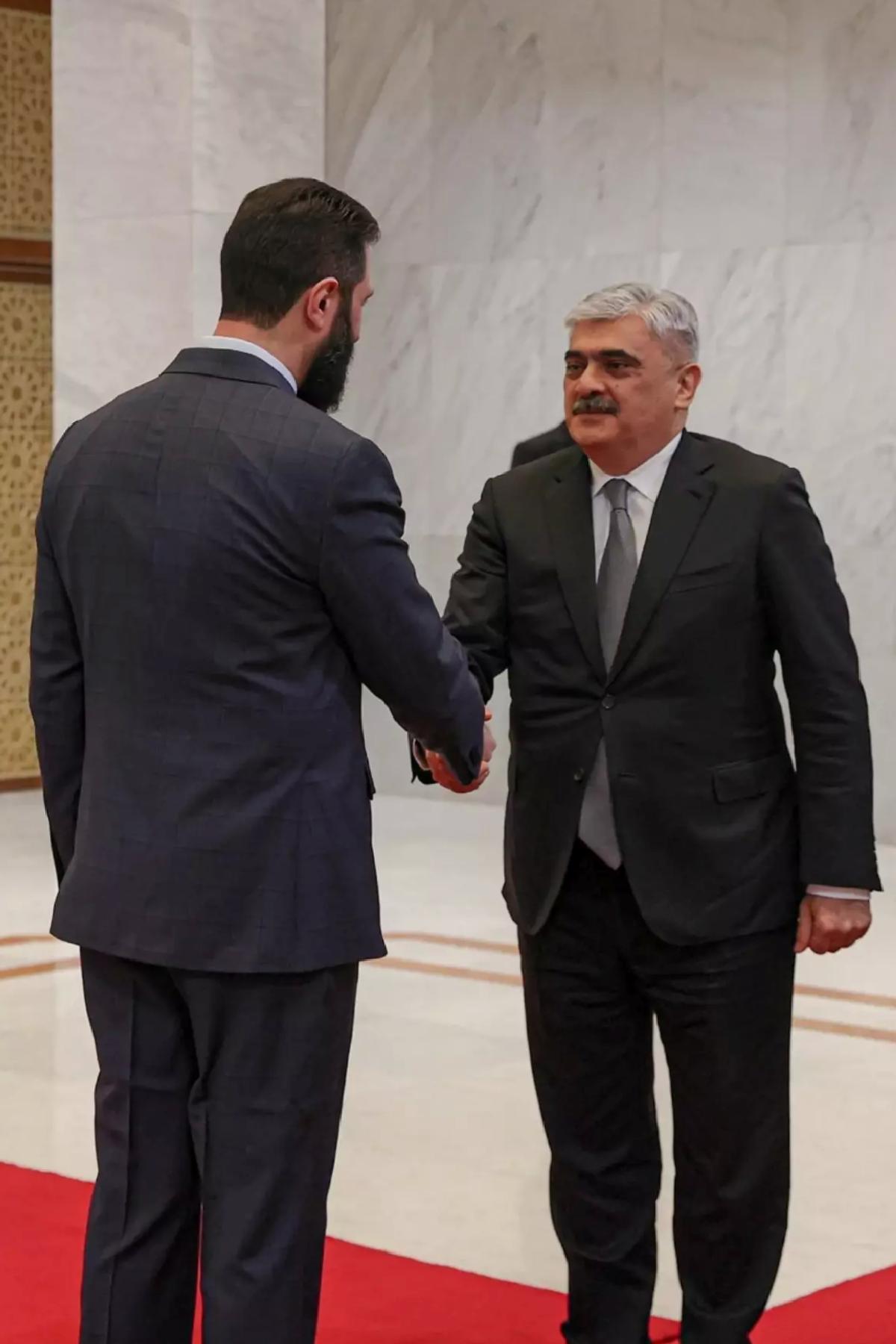 Suriye’de Azerbaycan Heyeti ile Görüşme