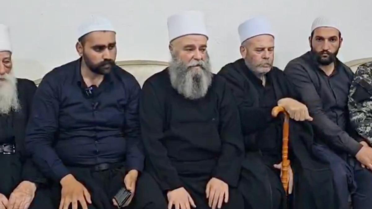 Suriye’deki Dürzi toplumunun liderleri: Bölünmeyi reddediyoruz