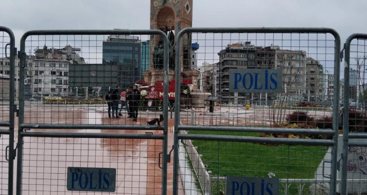 Taksim ablukası yaklaşık 24 saat sonra kaldırıldı