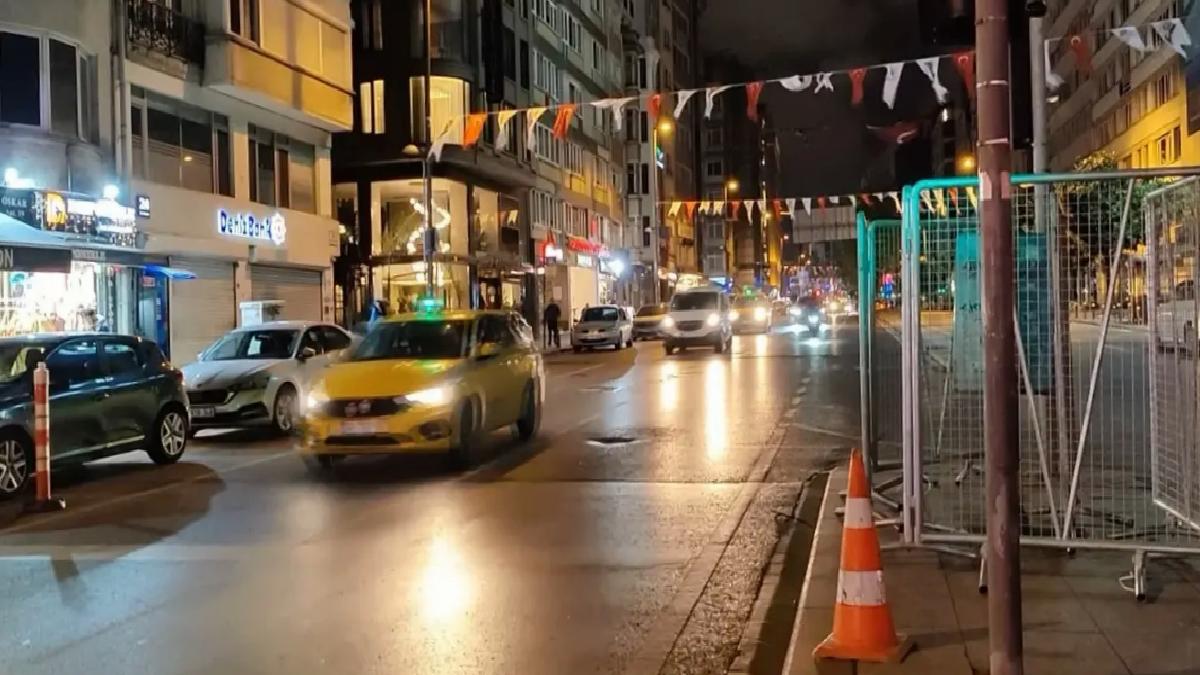 Taksim ve Mecidiyeköy yolları trafiğe açıldı