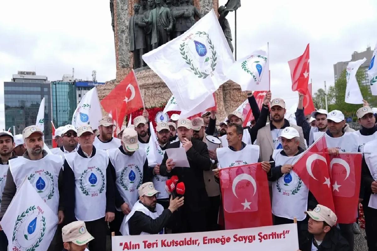 Taksim’de 1 Mayıs Kutlamaları