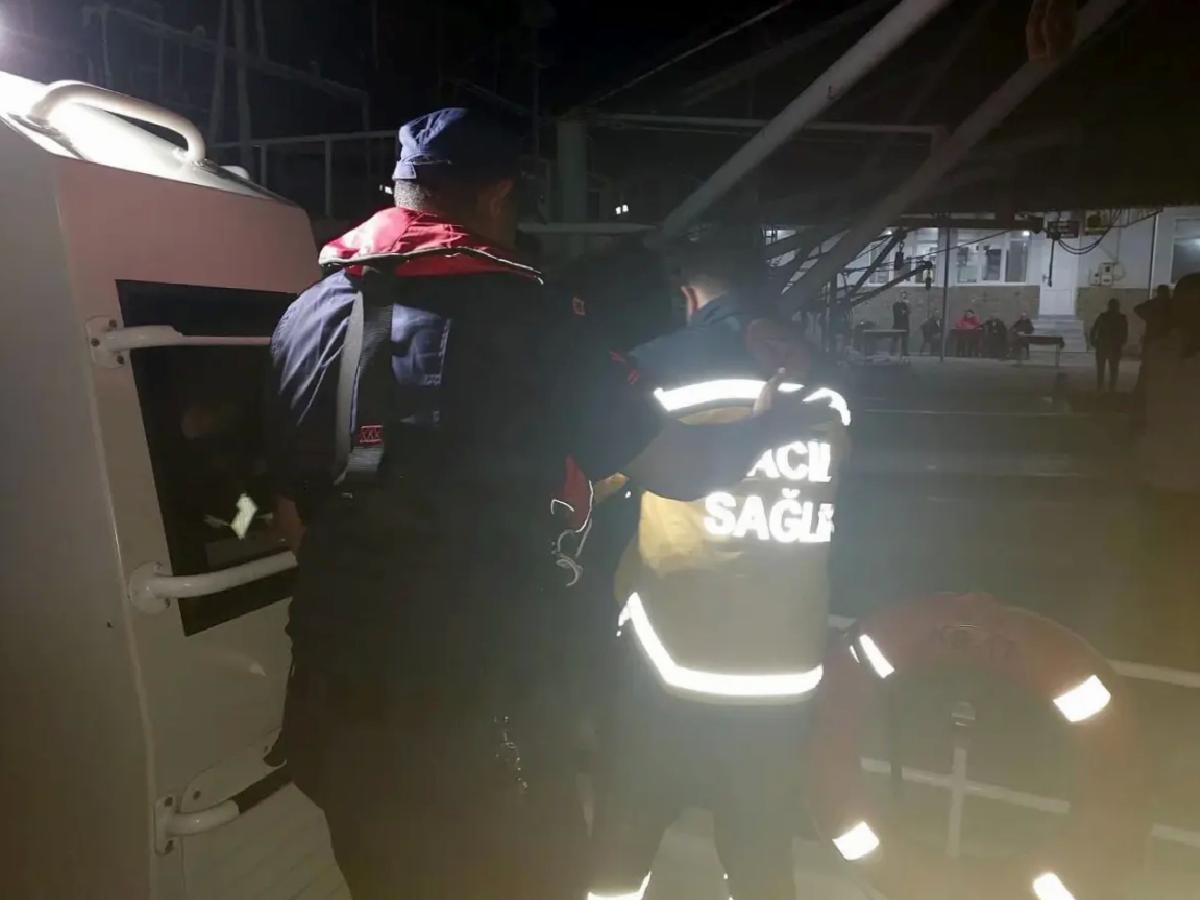 Tankerde Kalp Krizi Geçiren Adam Kurtarıldı