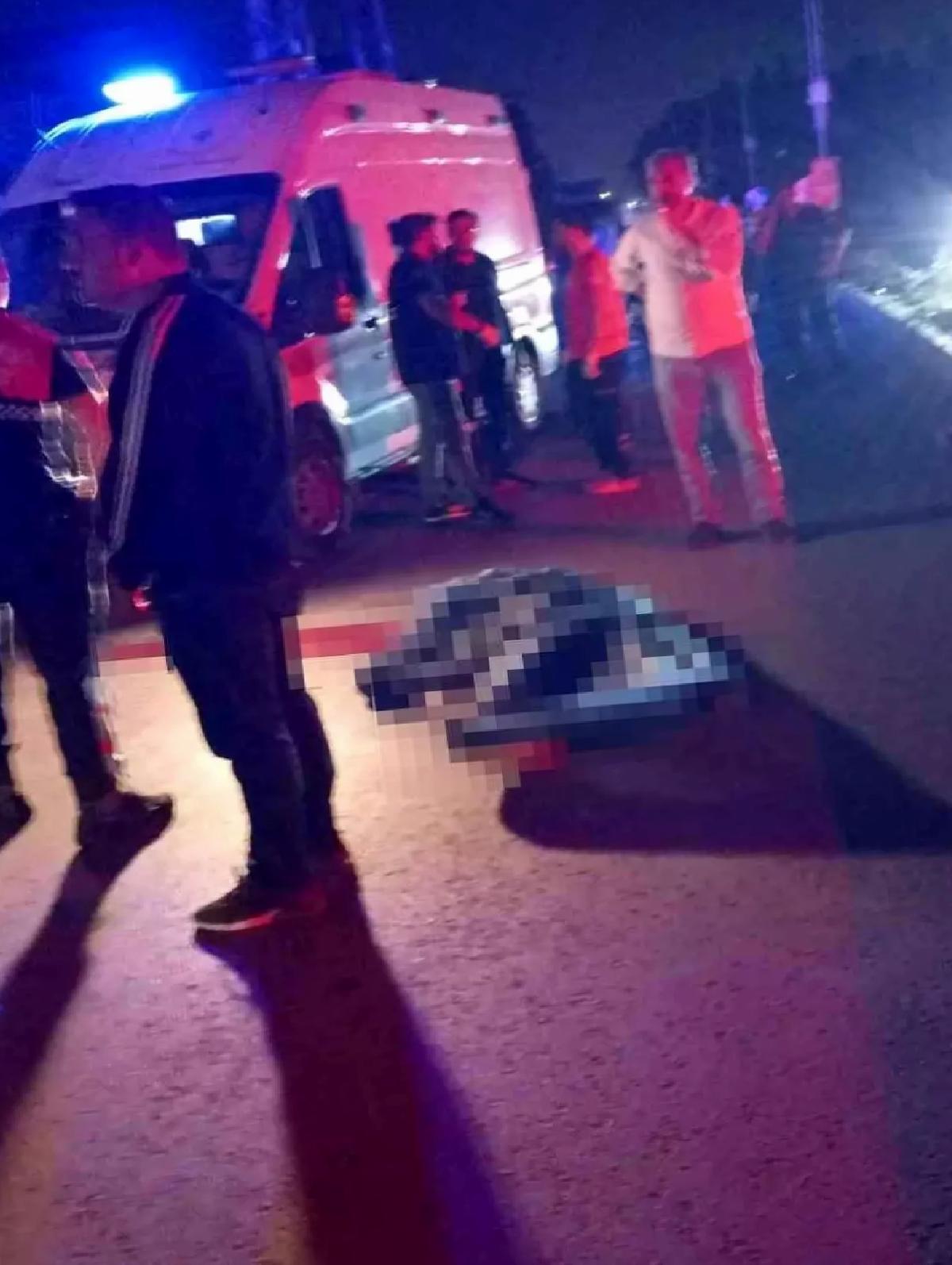 Tarsus’ta Motosiklet Kazası: 1 Ölü