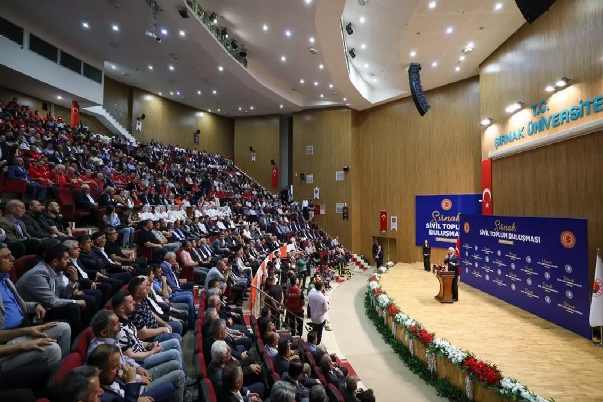 TBMM Başkanı Kurtulmuş, “Şırnak Sivil Toplum Buluşması” programında konuştu Açıklaması