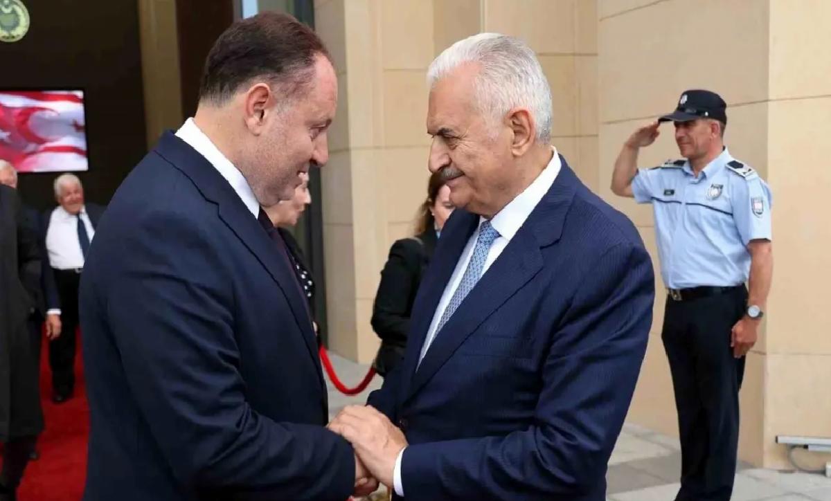 TDT Aksakallar Konseyi Başkanı Yıldırım, KKTC Meclis Başkanı Öztürkler ile bir araya geldi