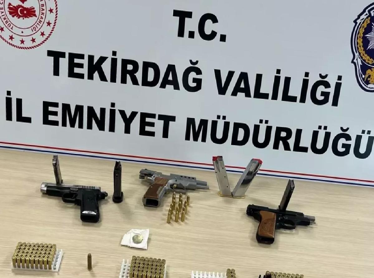 Tekirdağ’da 39 Zanlı Gözaltında