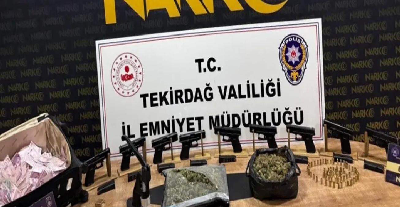 Tekirdağ’da Uyuşturucu Operasyonu: 2 Gözaltı
