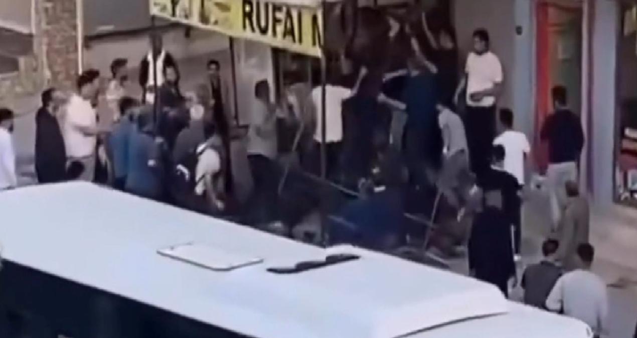 Tekmeli sopalı kavga çıktı Şanlıurfa karıştı!