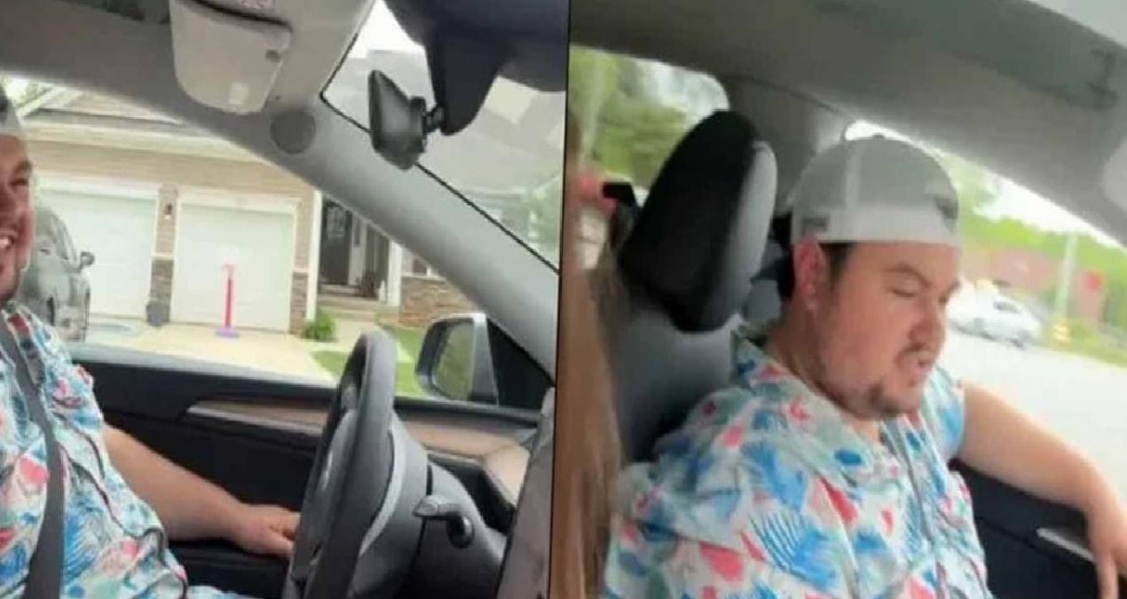 Tesla’dan daha önce hiç gitmediği bir yere götürmesini istedi: Varış noktası kahkahalara boğdu