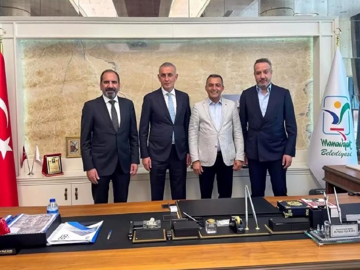 TFF Başkanı İbrahim Hacıosmanoğlu’ndan Manavgat’a Ziyaret