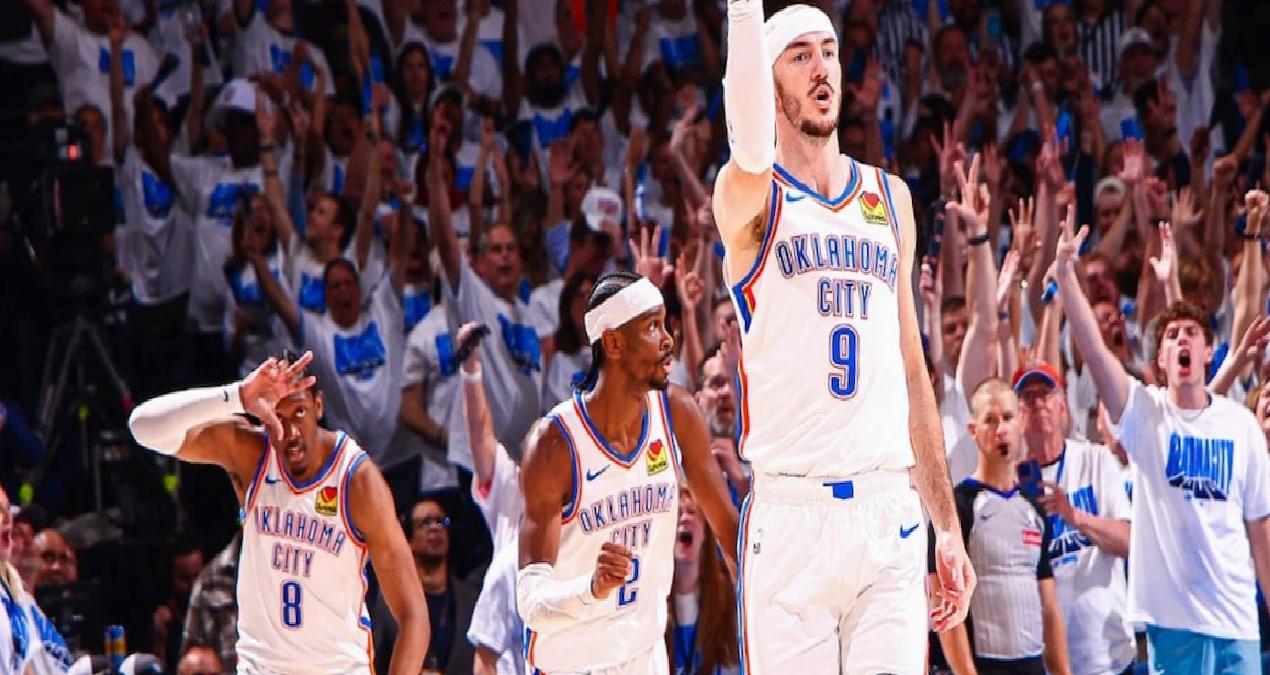 Thunder seride öne geçti