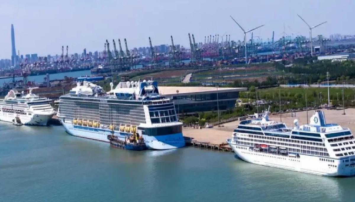 Tianjin Limanı’nda İşçi Bayramı’na Özel Kruvaziyer Akını