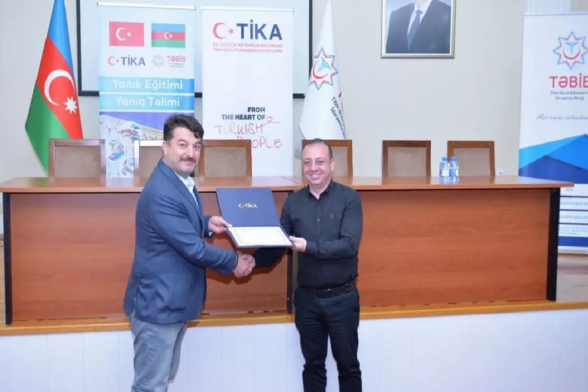 TİKA Azerbaycan’da Yanık Merkezi Eğitimi Düzenledi