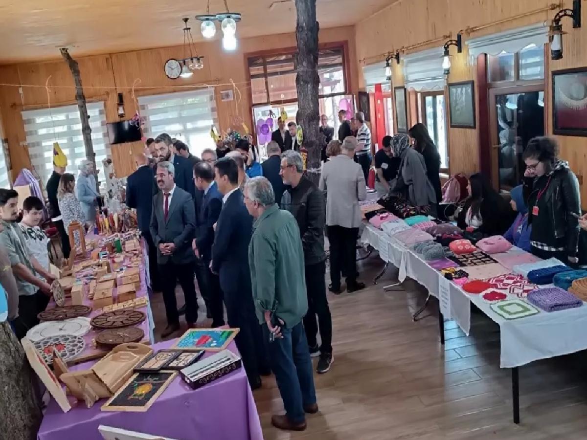 Tosya’da Özel Gereksinimli Öğrencilerden Sergi