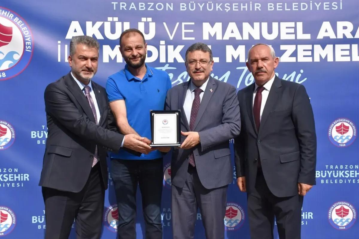 Trabzon’da Engelli Bireylere Destek