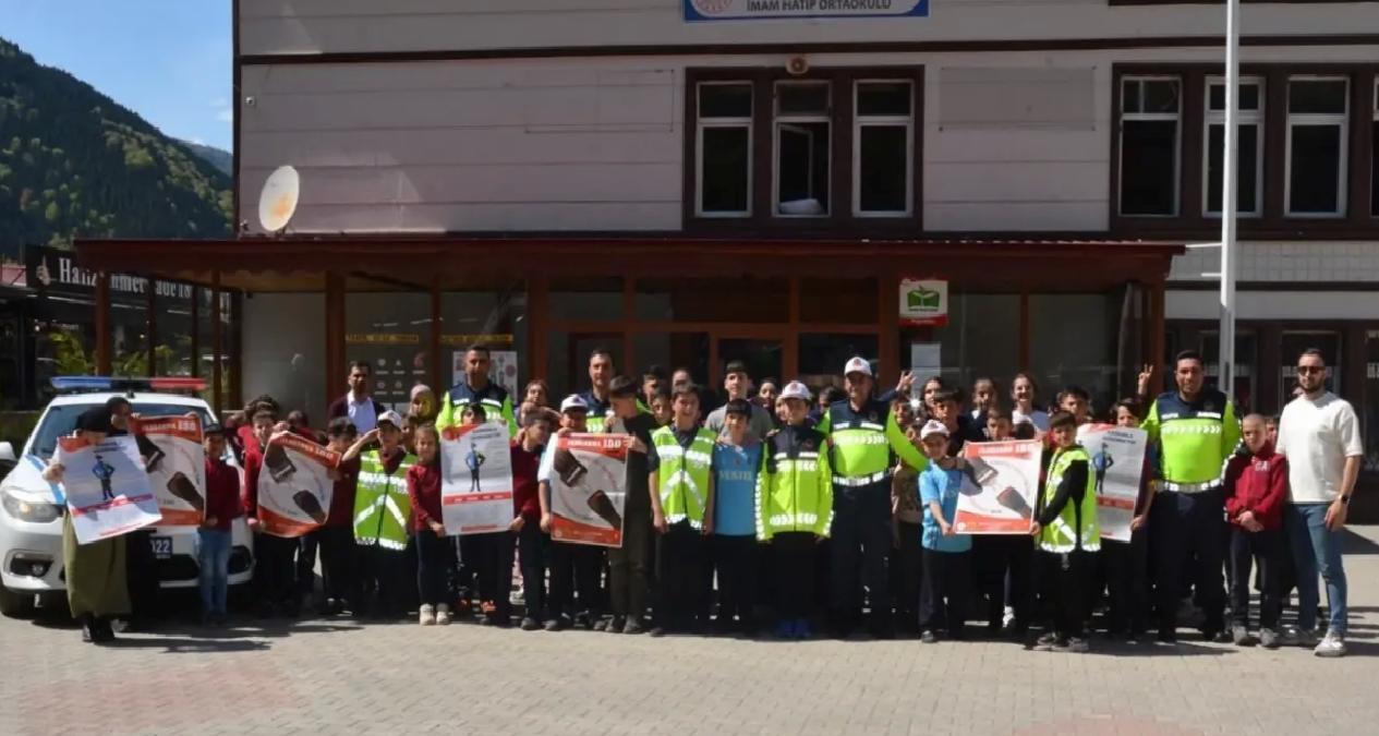 Trabzon’da “Trafik Haftası” kapsamında etkinlik düzenlendi