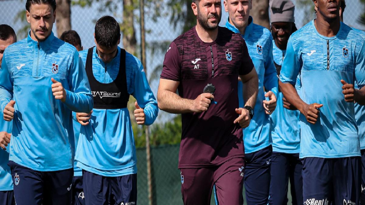 Trabzonspor, Galatasaray maçının hazırlıklarına devam etti.