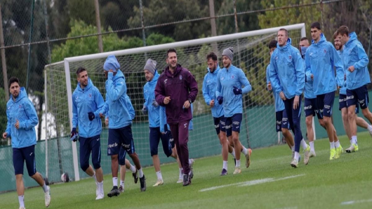Trabzonspor, Kasımpaşa maçı hazırlıklarını sürdürüyor