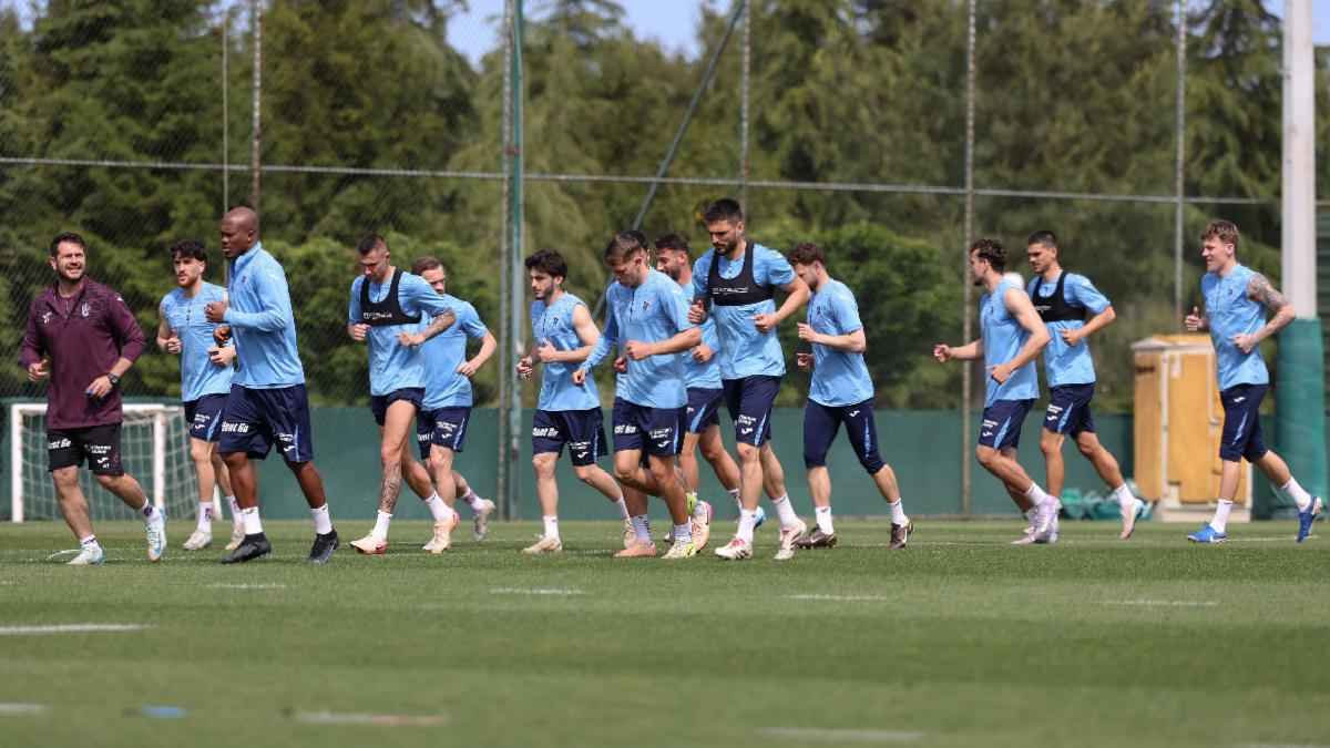 Trabzonspor’da Samsunspor maçı hazırlıkları sürdü