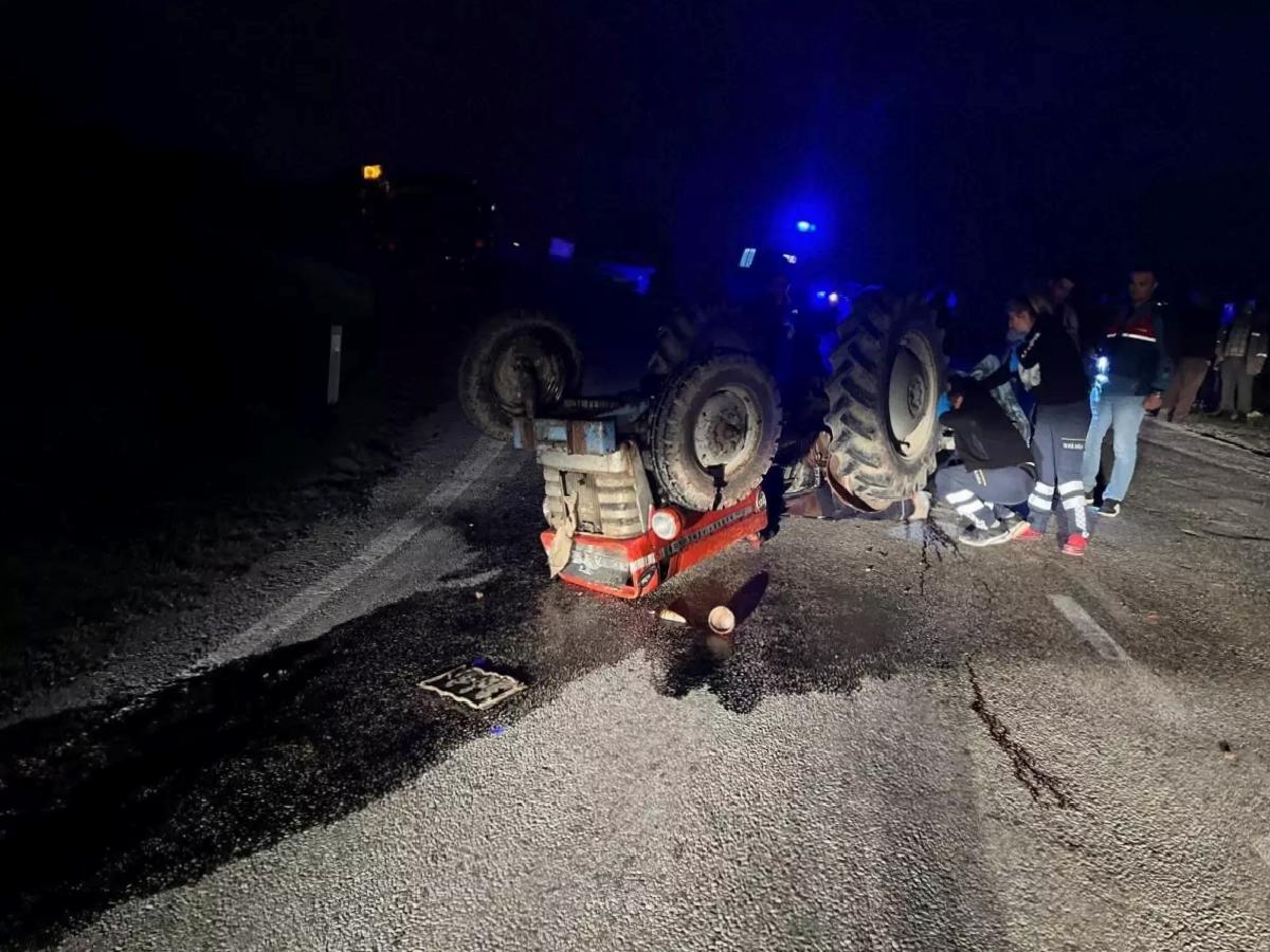 Traktör Devrildi: Sürücü Hayatını Kaybetti