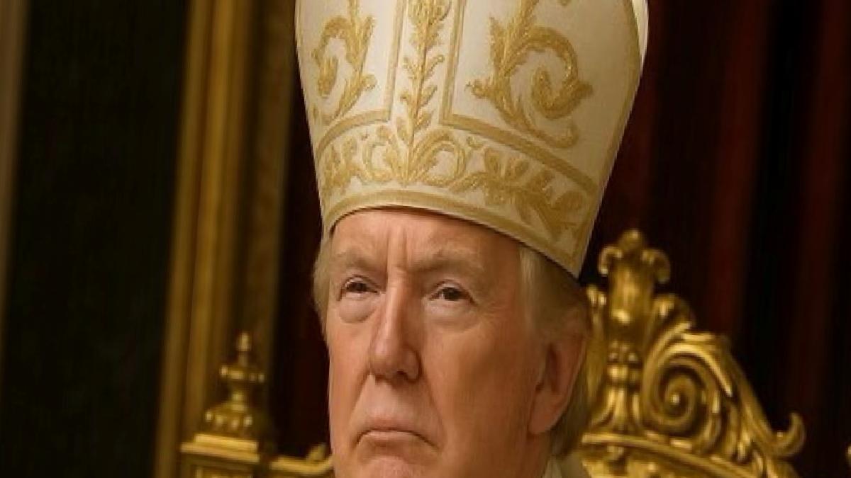 Trump: Beni Papa gibi gösteren fotoğrafla ilgim yok