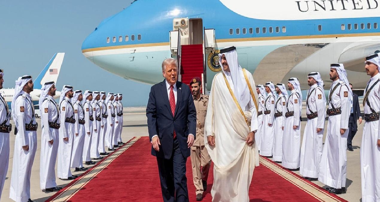 Trump, Katar’a gitti, 200 milyar dolarlık tarihi anlaşma imzalandı