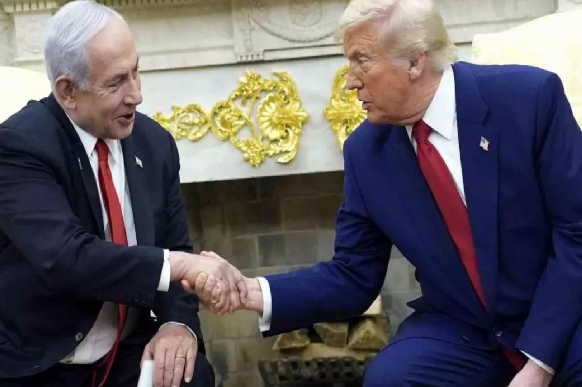 Trump ve Netanyahu’nun Görüşmesi