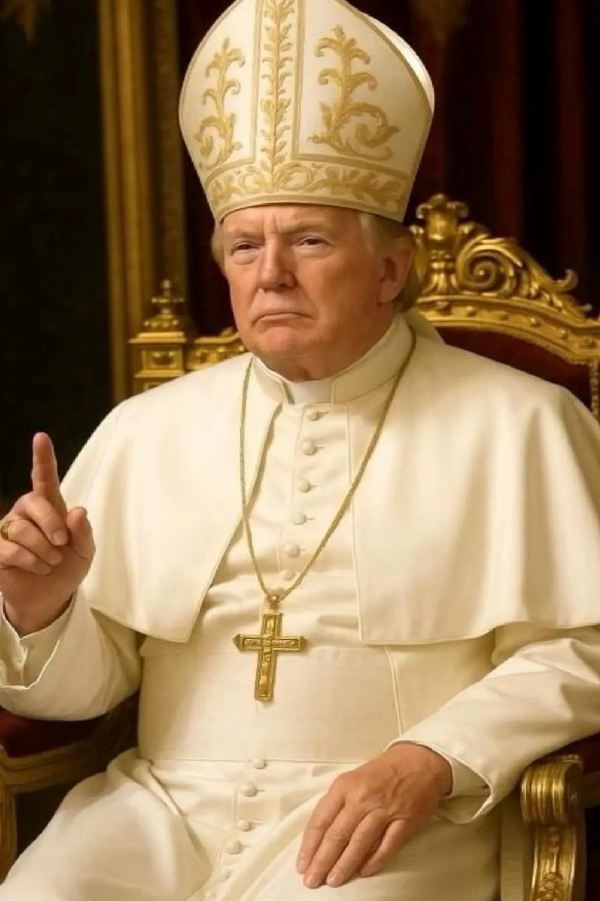 Trump’ın ‘Papa’ Paylaşımı Şaşırttı
