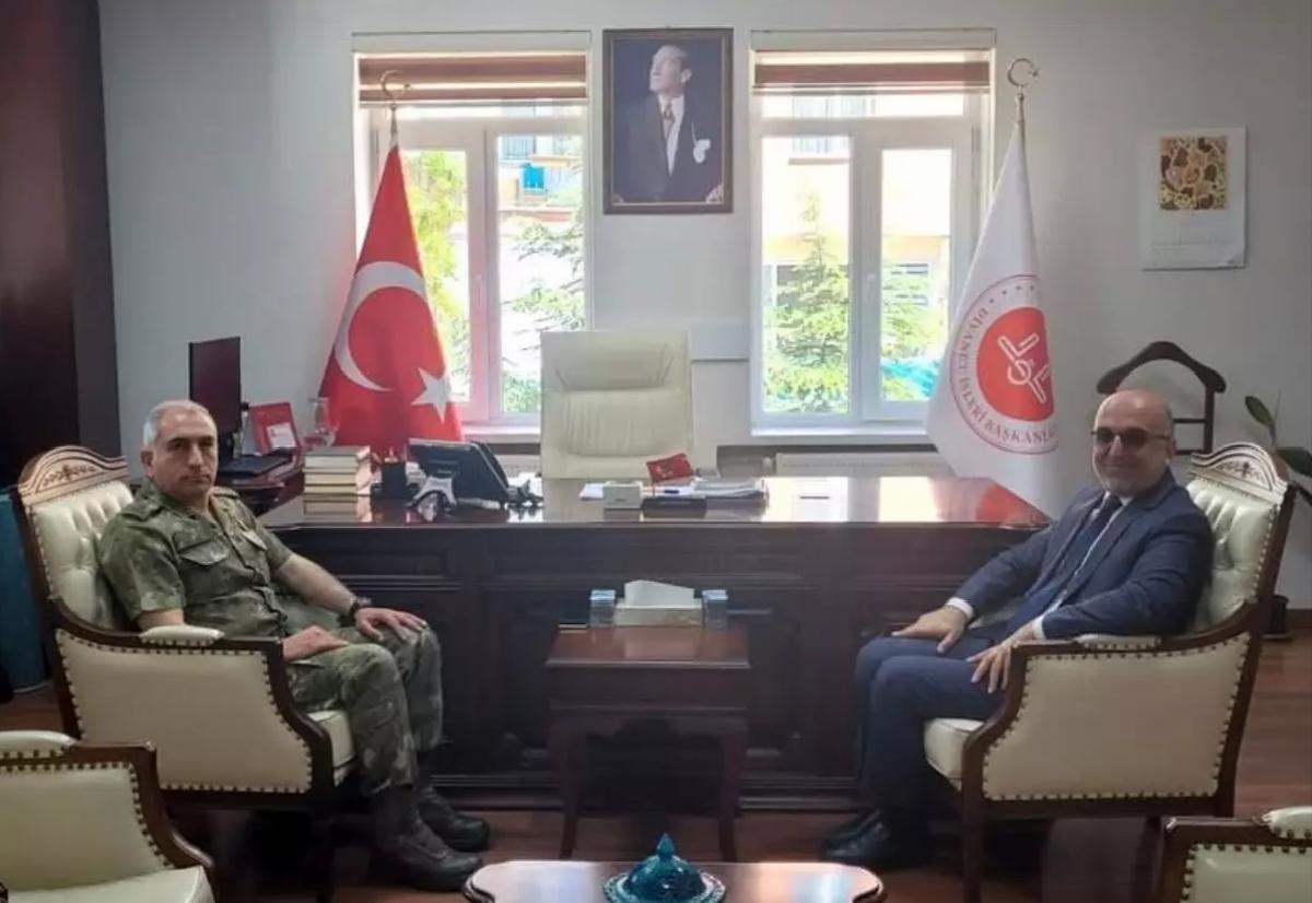 Tuğgeneral Dağlı’dan Müftü İmamoğlu’na Ziyaret