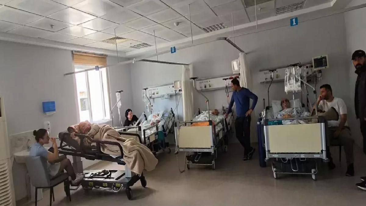 Tunceli Devlet Hastanesi’nde Duman Tahliyesi