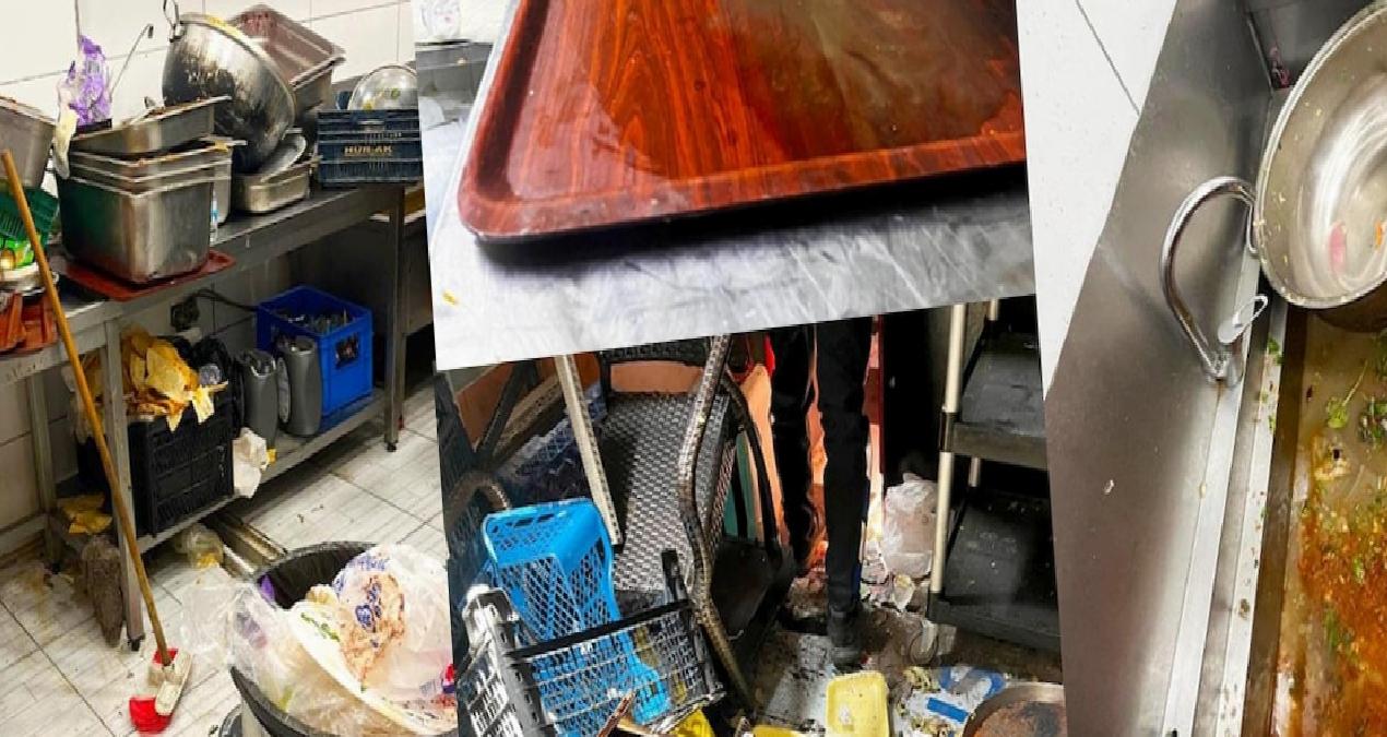 Turistik ilçede mide bulandıran görüntüler