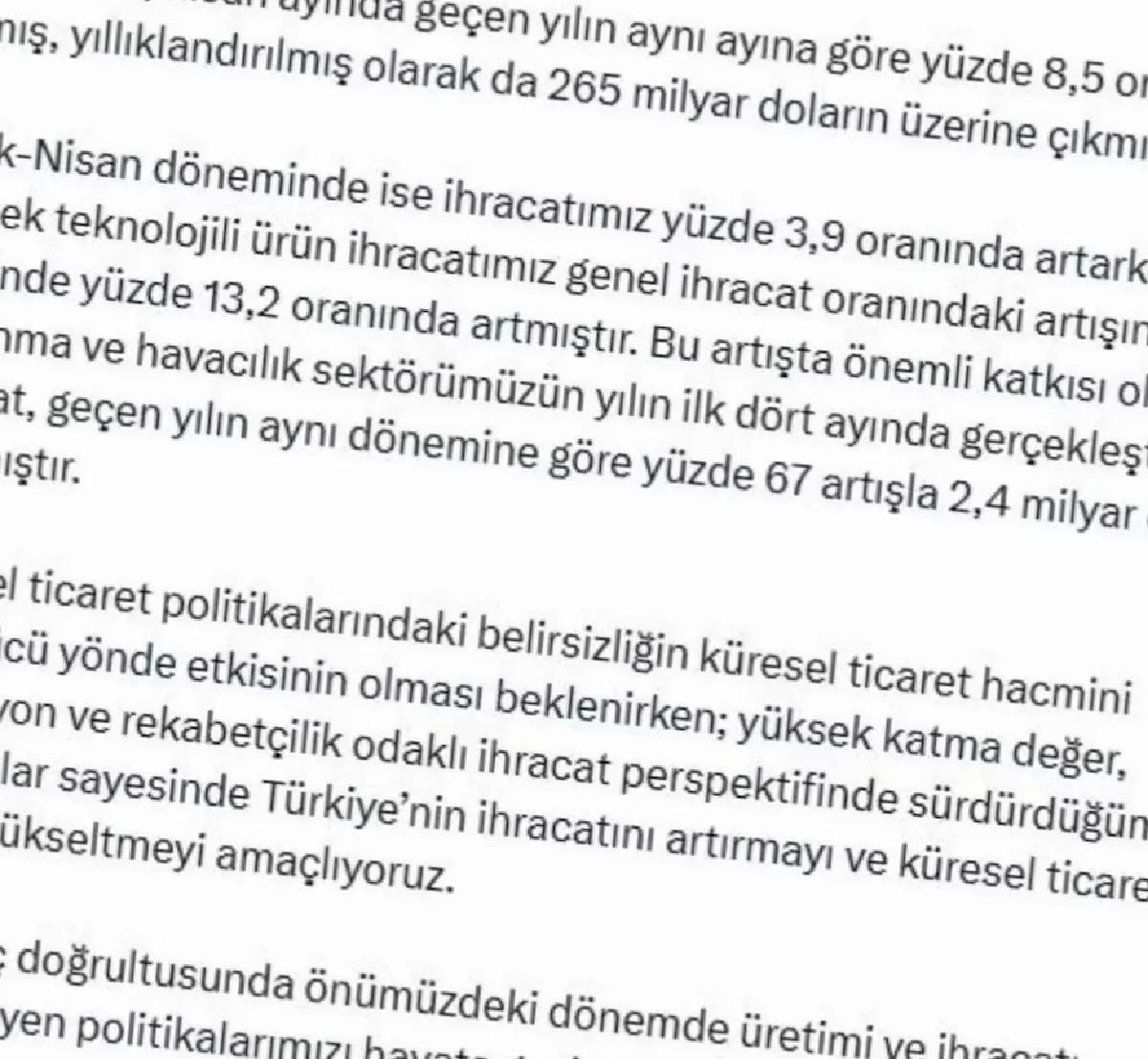 Türkiye İhracatı Artıyor