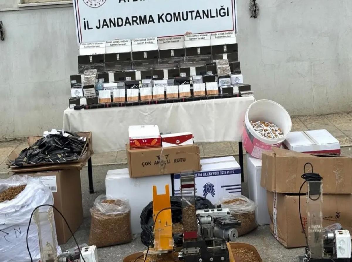 Tütün Kaçakçıları Aydın’da Yakalandı