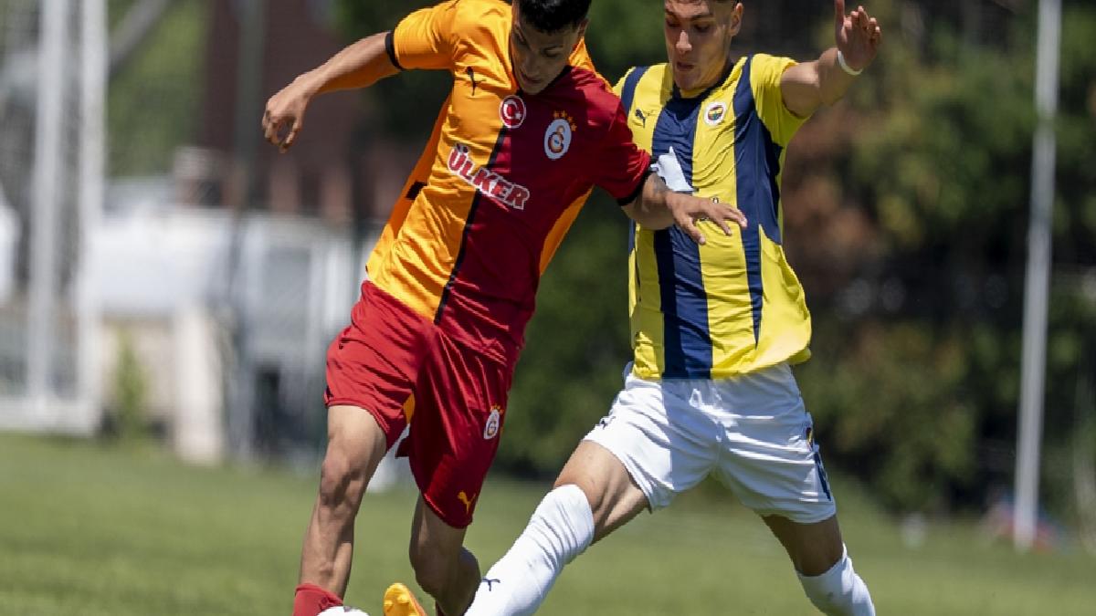 U19 derbisinde Fenerbahçe ile Galatasaray yenişemedi