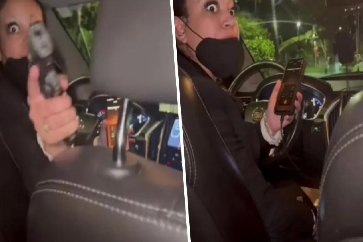 Uber sürücüsü, ‘Çılgın Gözlerin Var’ diyen yolcuya silah çekti