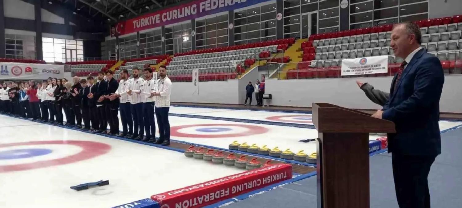 Uluslararası Curling Open Cup Erzurum’da Başladı