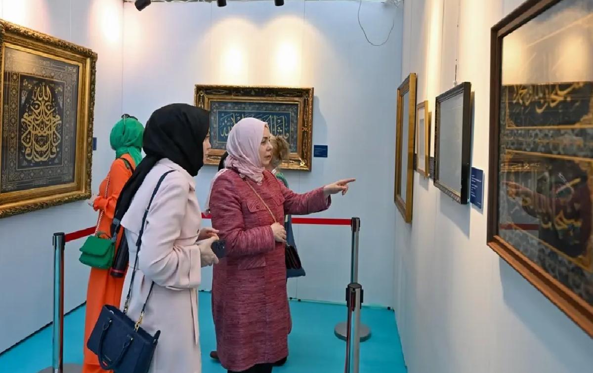 Uluslararası İslam Sanatları Fuarı’nda Hüsn-ü Hat Sergisi