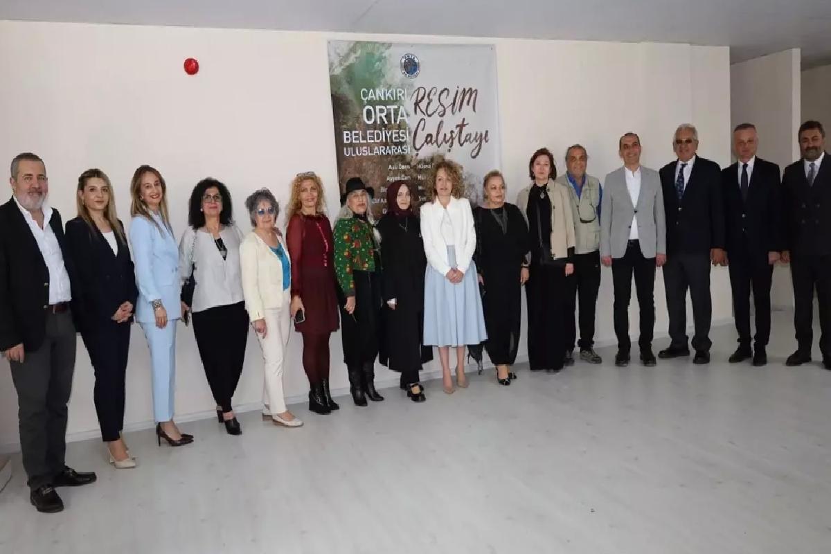Uluslararası Resim Çalıştayı Orta’da Yapıldı