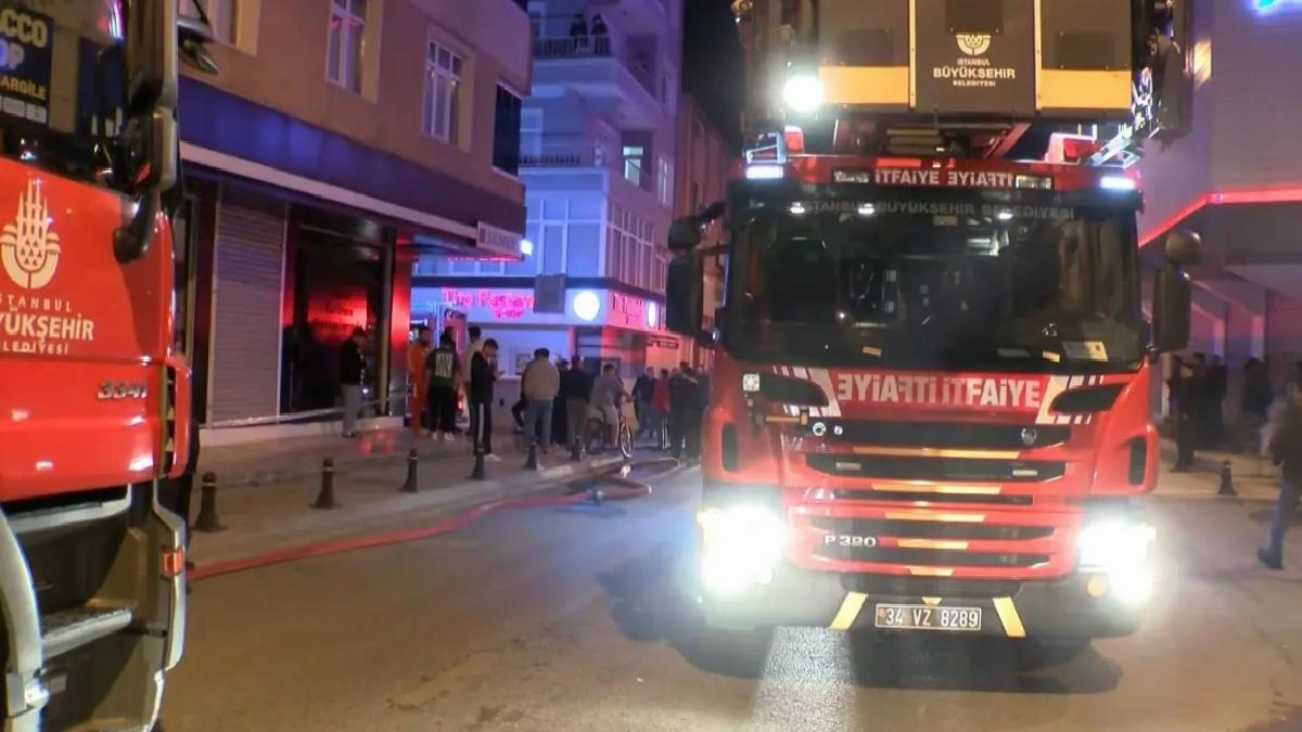 Ümraniye’de Gecekonduda Yangın Çıktı