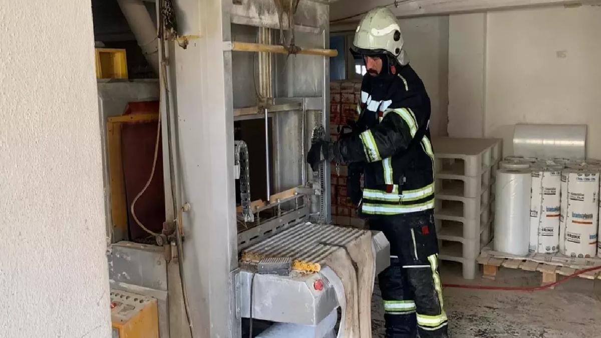 Un fabrikasında patlama: 1’i ağır, 8 yaralı