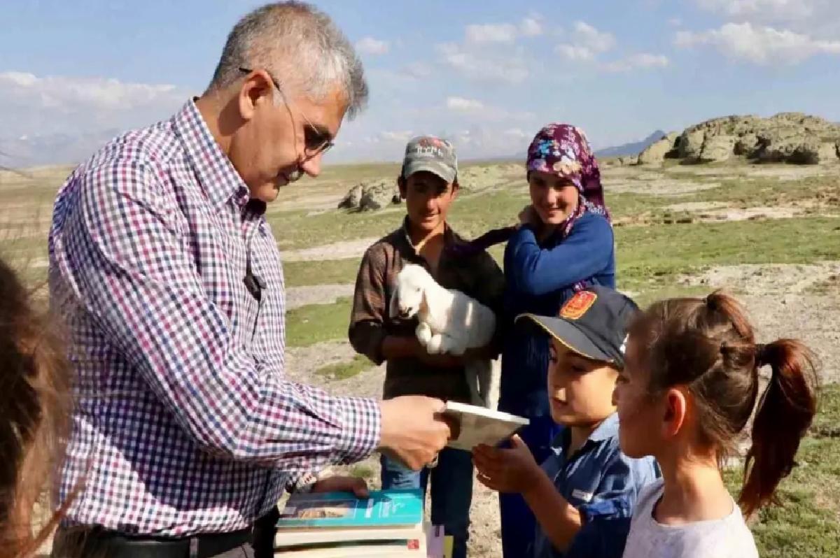 Vali Çelik, Çobanları Ziyaret Etti
