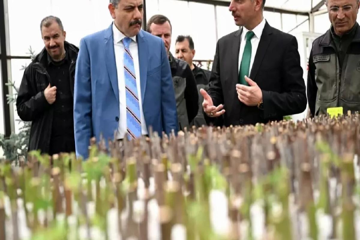 Vali Çiftçi Orman Bölge Müdürlüğü’nü Ziyaret Etti