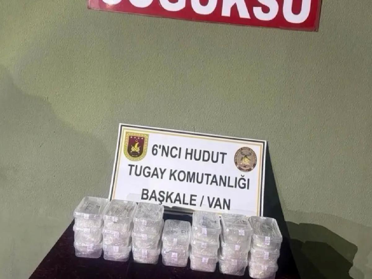 Van’da 22 Kilo Uyuşturucu Ele Geçirildi