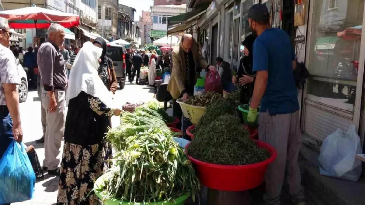 Van’da Şifalı Otlar Tezgahlarda